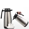1.5L vacuum thermos flask double well stainless steel insulated water bottle coffee tea pot