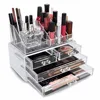 Excellent quality antique acrylic makeup display cosmetic cases