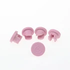Wholesale 20mm green color sealing vial rubber stopper bottle inner plug for glass vial