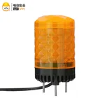 red/blue strobe rotating solar power led warning beacon light