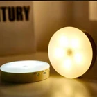 Motion Sensor USB Charge Lighting Blank Night Light Lamp Led Toys Kids Room