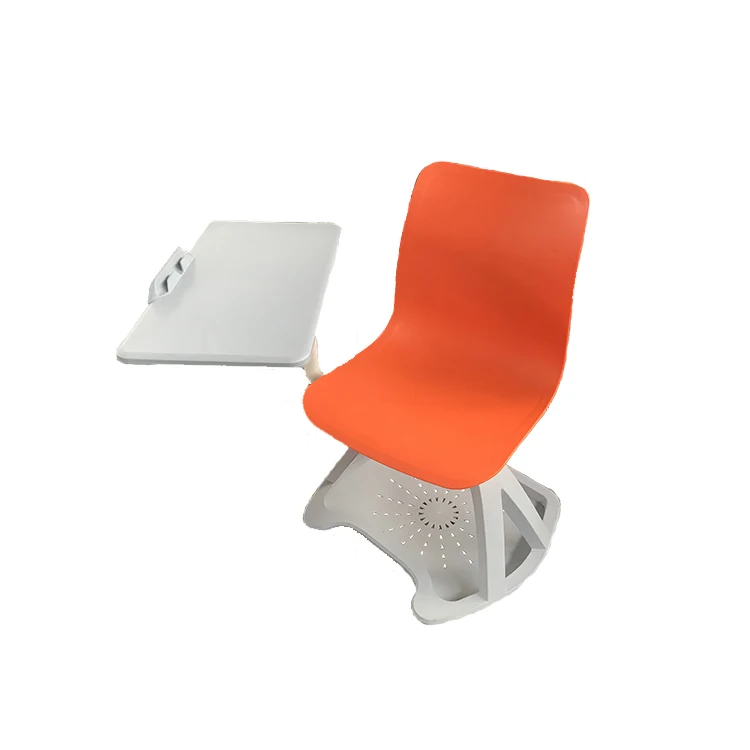 School Office Conference Use Wholesales Student Study Adult Chair With Writing Pad