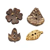 Natural special design carving craft coconut shell button for clothing and home decoration