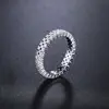 Manufacturer Custom Wholesale Women Engagement Wedding Ring Jewelry Value 925 Sterling Silver Ring
