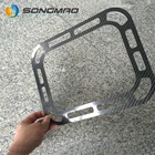 Carbon Fiber Carbon Frame Carbon Plate High Quality Black Custom Carbon Fiber License Plate Frame