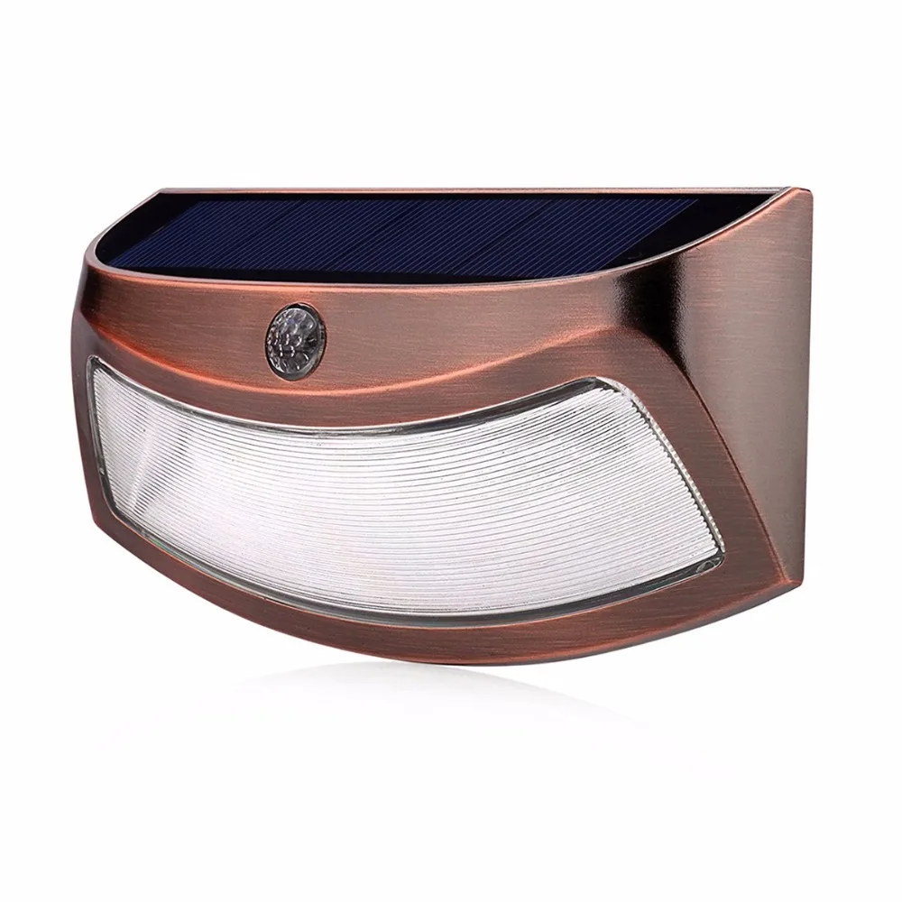 LED Outdoor Solar Smiling Wall Lights 13