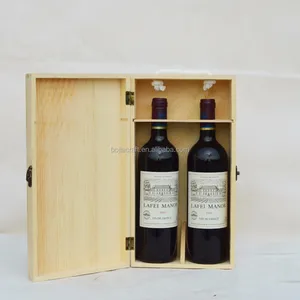 vintage wooden box for wine