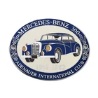 Graphic Customization Car Emblem Custom Metal Car Badge/ Custom Luxury Oval Car Emblem