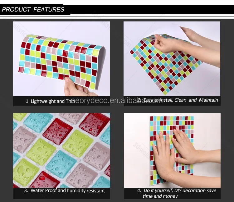 mosaic backspalsh tile
