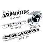 Chrome Custom Car Emblem Pictures, Car grill badge Plastic 3d Logo Auto emblem