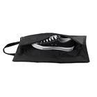 Shoe travel bag black travel shoe bag nylon