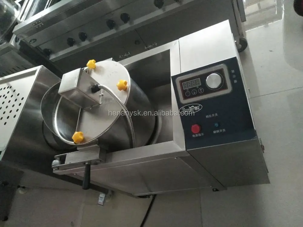 Fully Automatic Gas Popcorn Machine Large Spherical Popcorn Machine Electric Stirring With Battery