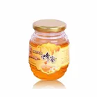 wholesale 100ML Honeycomb Shaped Glass Honey Jars Pot with screw top metal lid