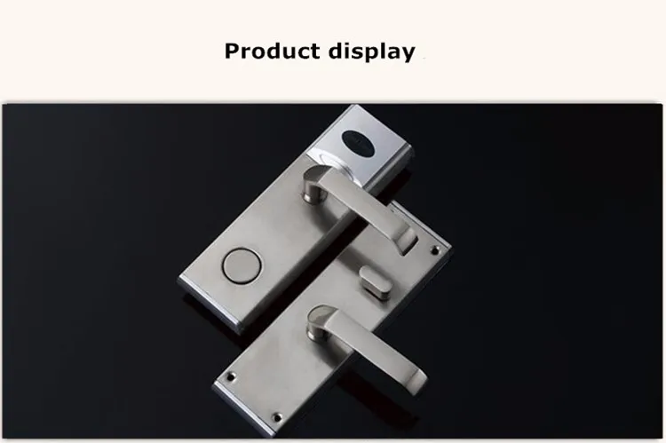 MOQ 1,Fashion hotel door keyless rfid card hotel lock