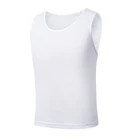2019 Hot black quality woman tshirt polyester vest For Adults