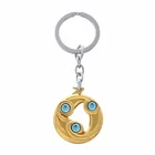 Personalized Logo Keyring Custom Hollow Pierced Promotional Metal Keychain
