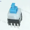 6 pin self-locking push button switch 7*7mm made in china