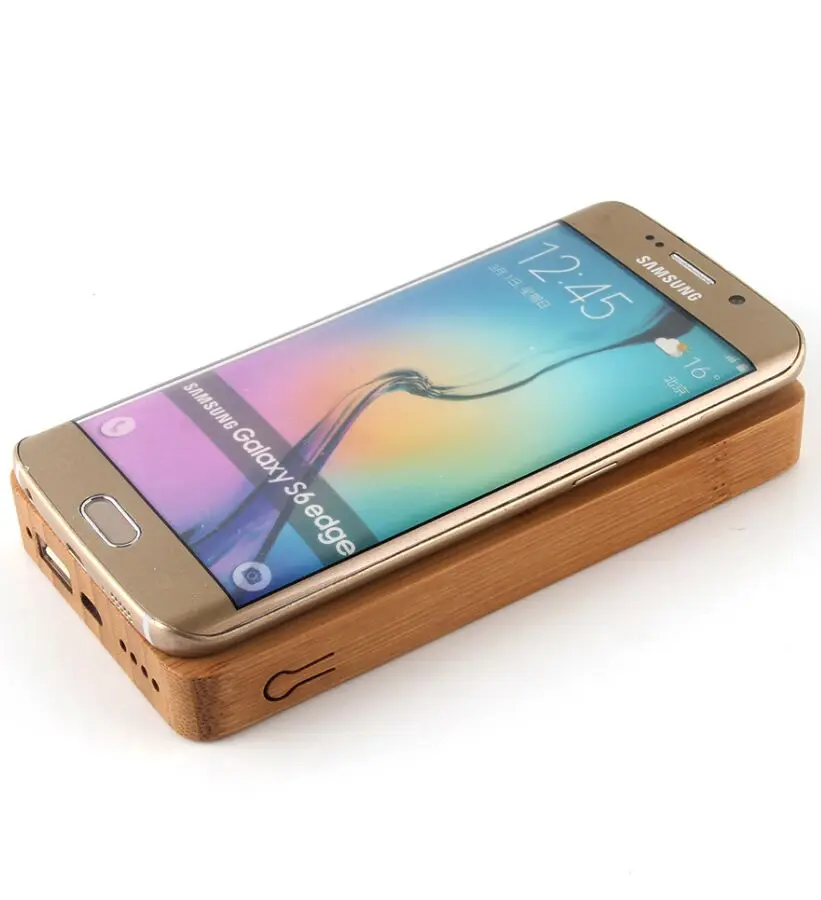 wood and bamboo wireless power bank-6