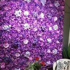 Silk Peony Hydrangea Flower Wall Backdrops Silk Flower Panels Floral Wall Mural for Wedding Romantic Photography