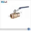 High Quality Brass Ball Valve dimensions for gas