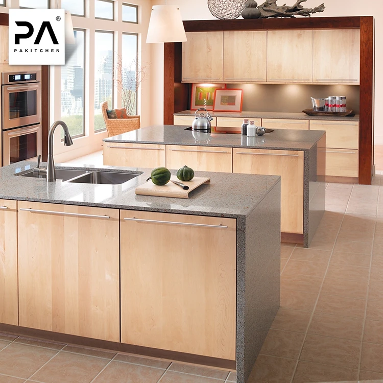 Luxurious Modern Fancy Fiberboard Modular Kitchen Cabinet In