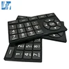 Spray PU And Laser Etching Silicone Equipment Silicone Keypads