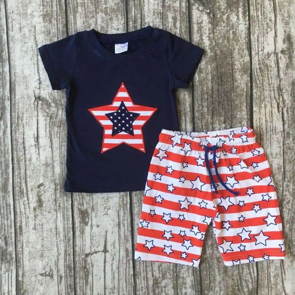 baby boys summer capri clothing children July 4th Patriotic clothes boys clothes boys boutique outfits only
