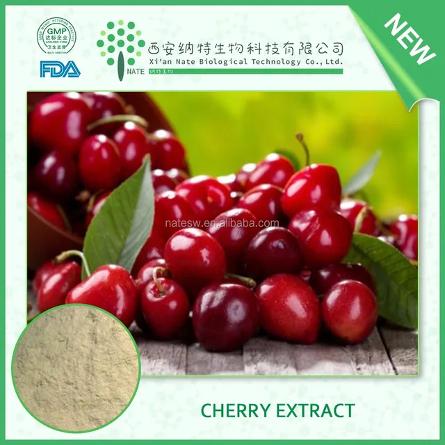 wholesale chinese organic fruit cherry fruit extract 10:1 with