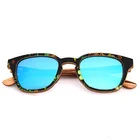 100% Work Sun Glasses Youth Shades Wooden Bamboo Custom Sunglasses YT--HCY-WS07