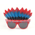 Y&J brand Christmas gift exaggerated exotic party 3d glasses