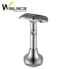 Saddle Stainless Handrail 304 Stainless Steel Stair Pipe Wall Mounted Bracket Handrail Saddle