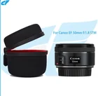 Hard Protective Case Carrying Pouch Cover Bag For Canon EF 50mm f/1.8 STM Lens
