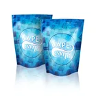 custom printed resealable ziplock plastic pouch doypack bags for food packaging