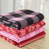 China factory made customized printed christmas fleece cheap red throws mexican plush blanket