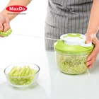 1L hand held small quick multi food tomato potato fruit pull chopper