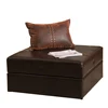 Home furniture wholesale price modern leather large storage capacity ottoman&bench