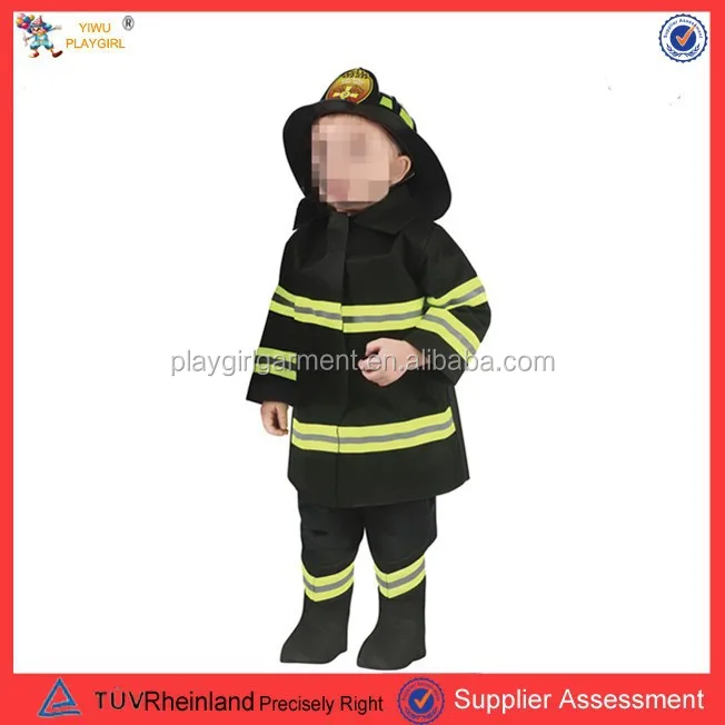 New style firefighter costume for carnival kids fireman costume PGMO-0138