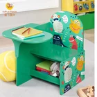 Toffy & Friends Monsters Kids Writing Desk and Chair with Storage Drawer
