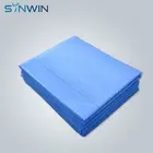 Anti-static Non Woven Bed Sheet Factory Antibacterial Hydrophobic Disposable Nonwoven Fabric Hospital Bed Sheets