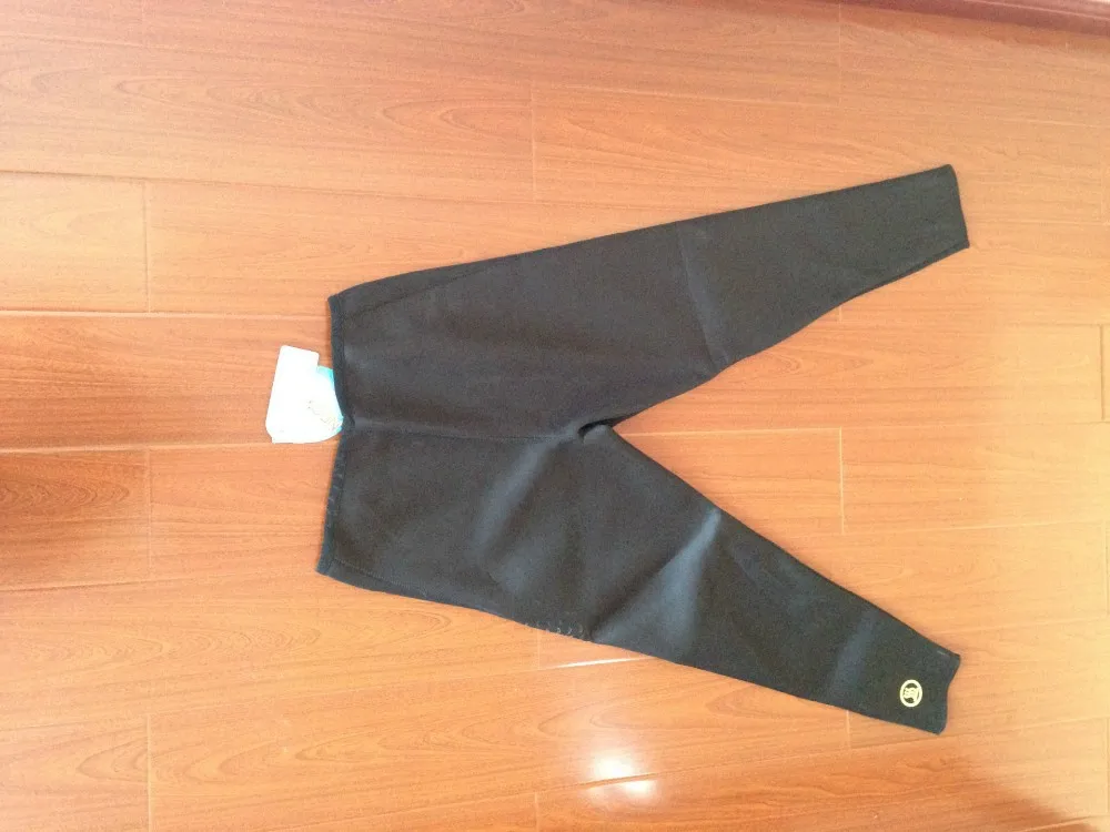 Hot Fashion Women's Neoprene Body Shaper Power Knee Pants Slim Yoga Trousers Ninth Pants