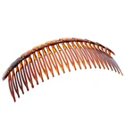 Women brown Hair Accessories Hair Clip Comb