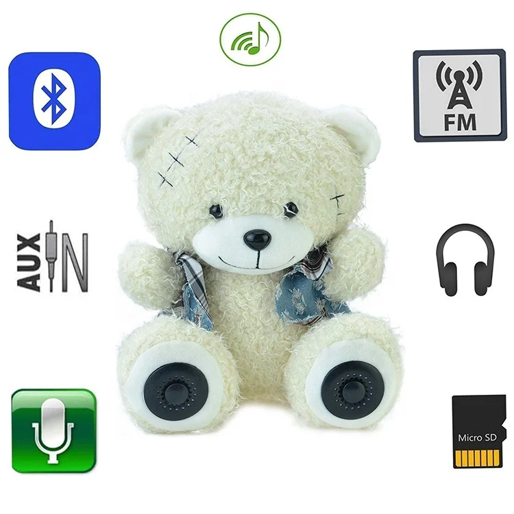 teddy bear with voice box