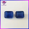 OCT Emerald Cut Synthetic Sapphire Blue Price Per Carat Gem Stone
