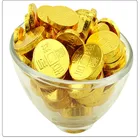 Wholesale sweet crispy gold chocolate with chocolate coin and candies
