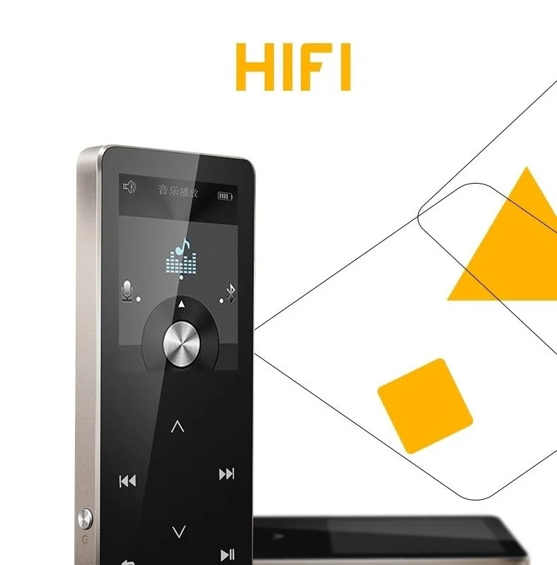GERUIDA NEW MP3 Bluetooth MP4 Portable Video Player 8GB Metal Music Player With Voice Recorder Support TF Video FM Watch Picture (2)
