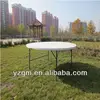2013 Hot Sell Modern and Cheap round plastic dining table