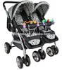 Twins new model top quality baby stroller for two kids