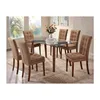 Home Furniture Glass Dining Table Set With 6 Chairs