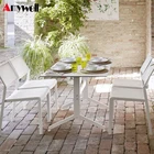 Amywell high quality outdoor exterior good hpl compact laminate table tops