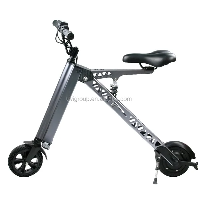 2017 new style 8" 2-wheel electric bicycle mini electric scooter folding 3 wheel electric bike with CE approved